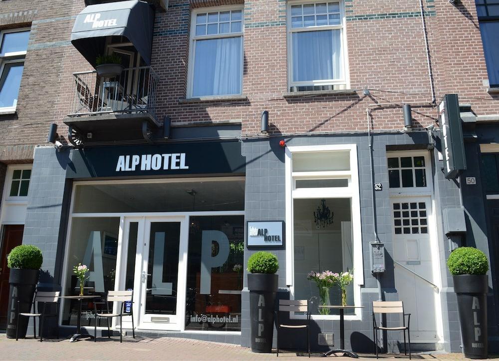Alp Hotel Amsterdam Bagian luar foto