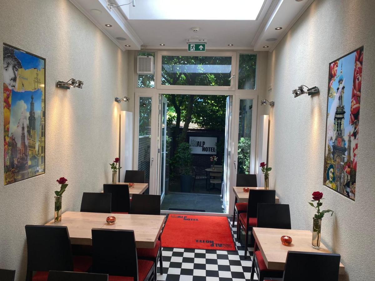 Alp Hotel Amsterdam Bagian luar foto