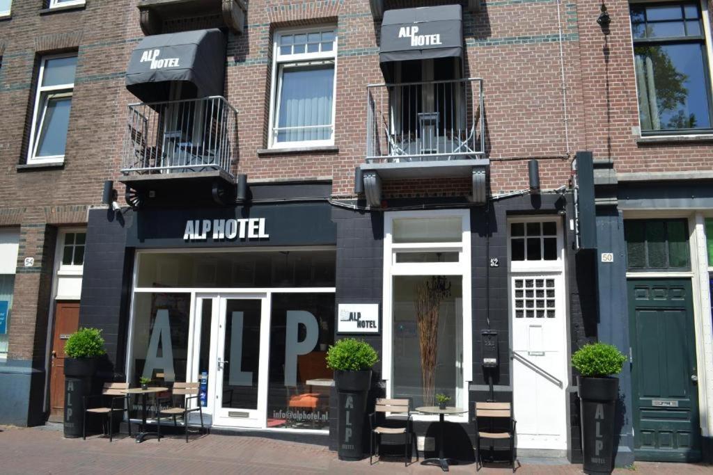 Alp Hotel Amsterdam Bagian luar foto