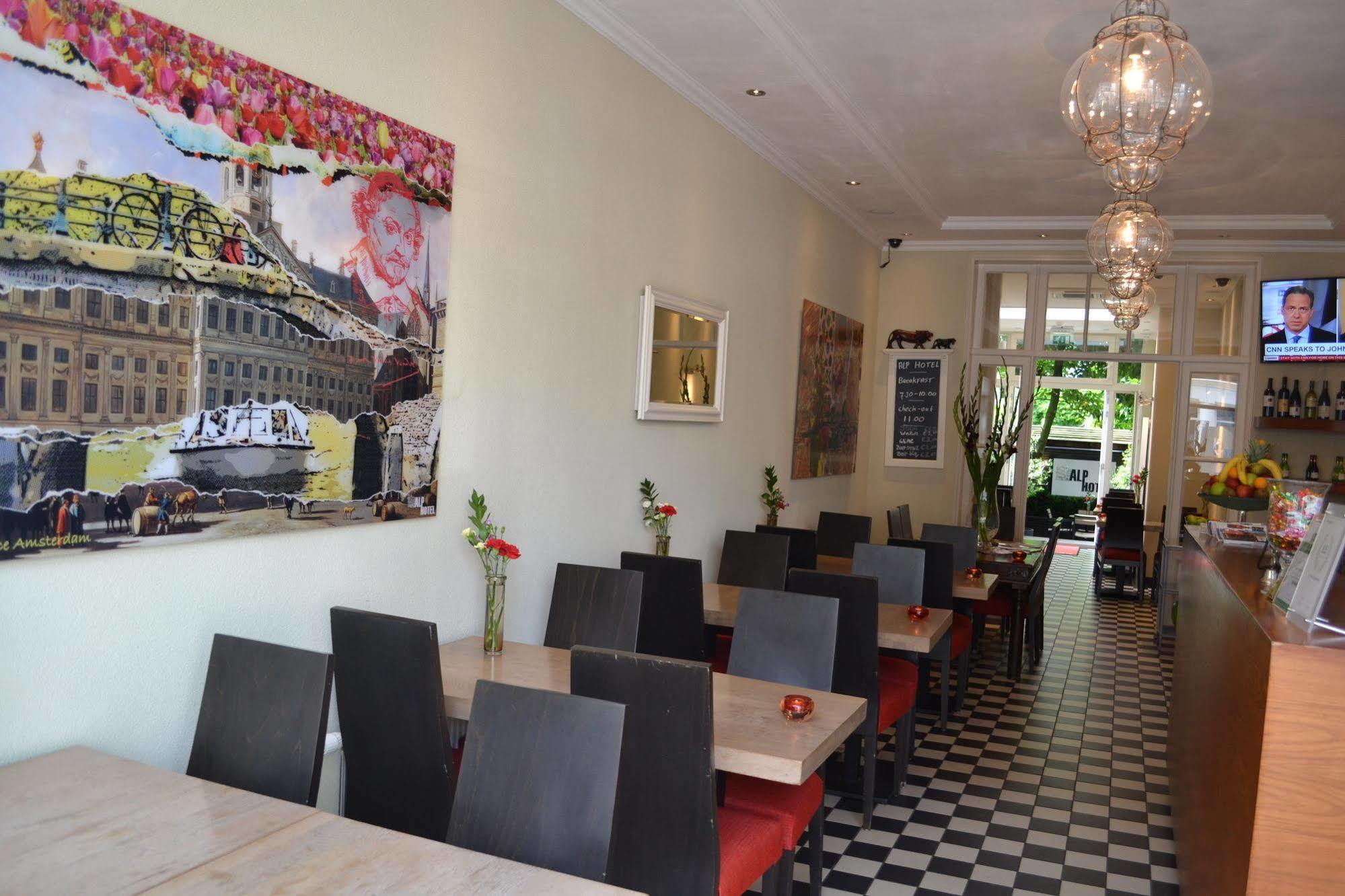 Alp Hotel Amsterdam Bagian luar foto