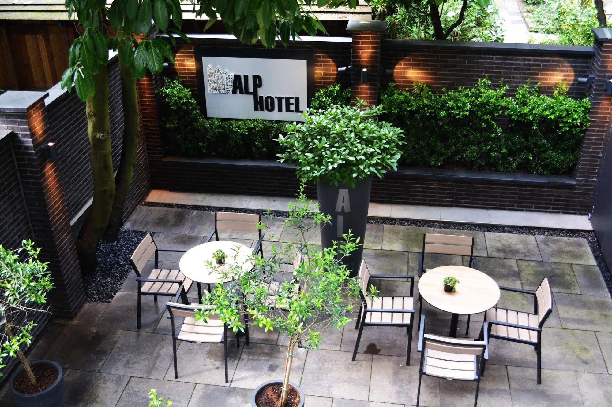 Alp Hotel Amsterdam Bagian luar foto